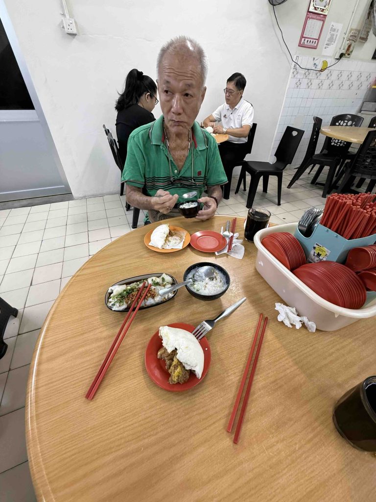 Breakfast with Dad...