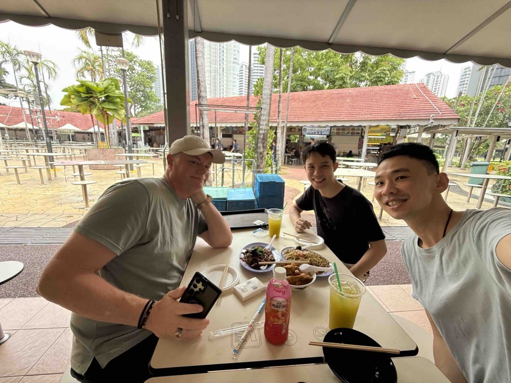 Catching up with Johan and Travis... Both of them saved my life in different ways...